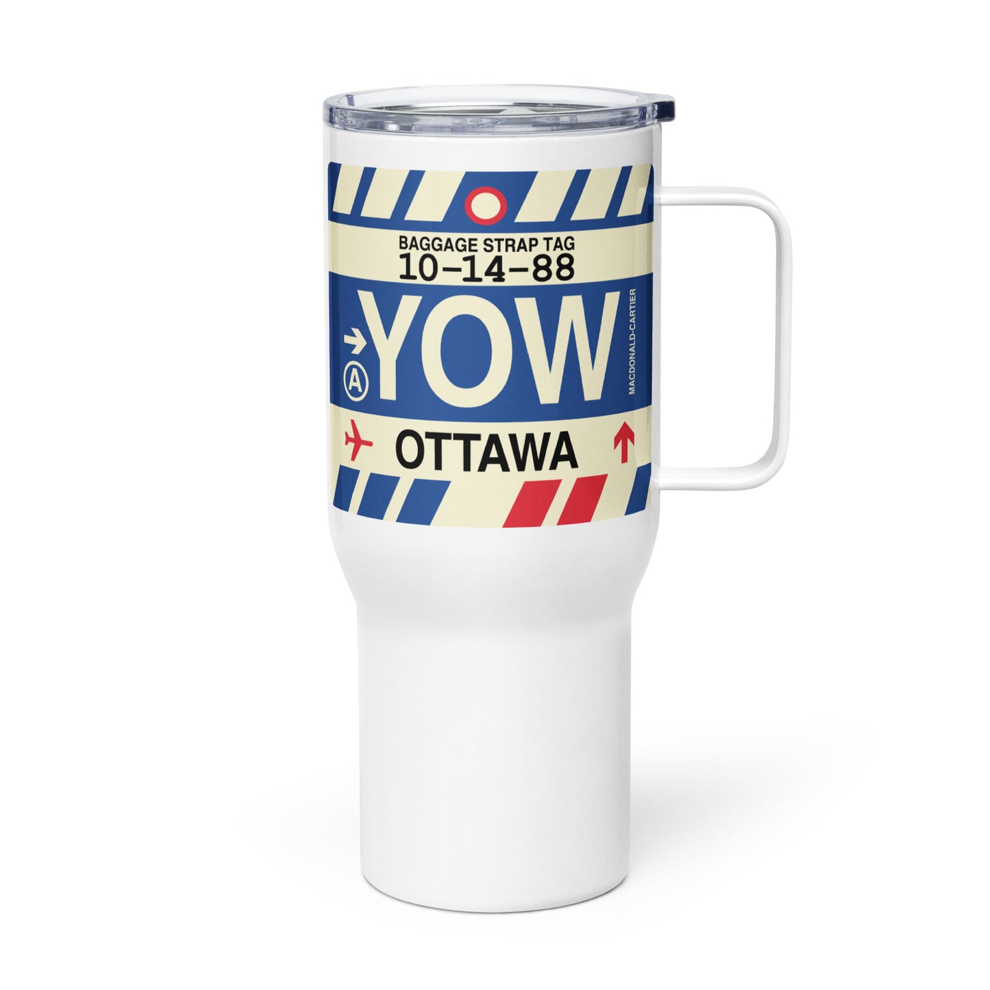Souvenir Travel Mug • YOW Ottawa • YHM Designs - Image 01