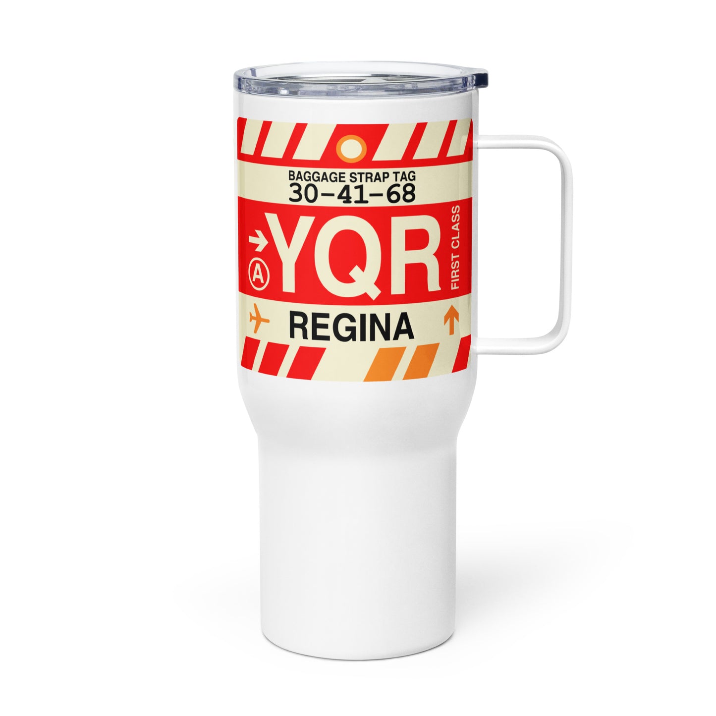 Souvenir Travel Mug • YQR Regina • YHM Designs - Image 01