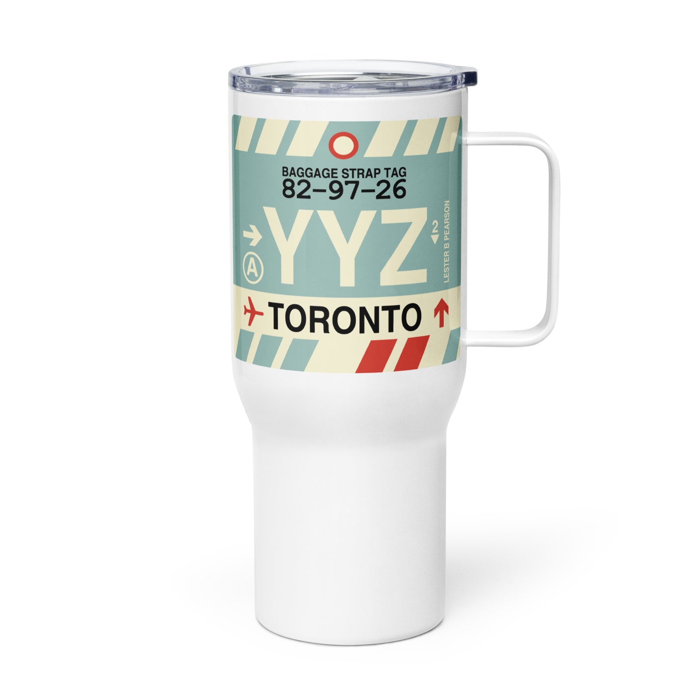 Souvenir Travel Mug • YYZ Toronto • YHM Designs - Image 01