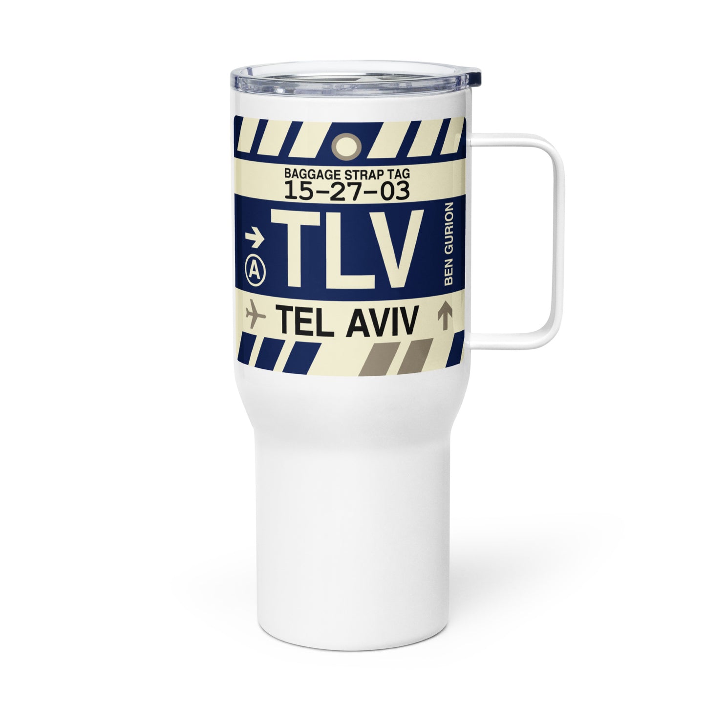 Souvenir Travel Mug • TLV Tel Aviv • YHM Designs - Image 01