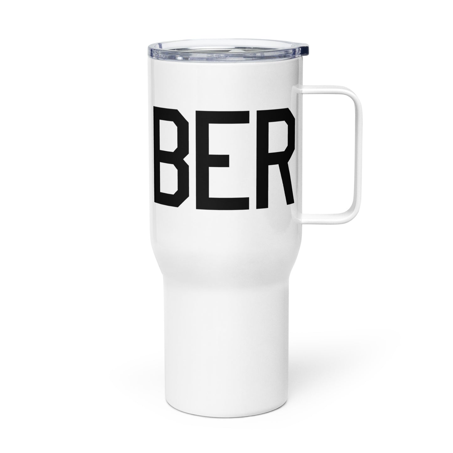 Aviation Gift Travel Mug • BER Berlin • YHM Designs - Image 01