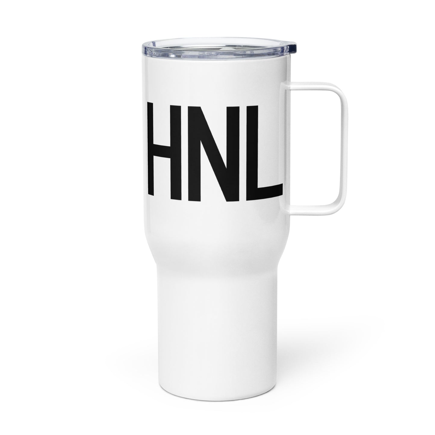 Aviation Gift Travel Mug • HNL Honolulu • YHM Designs - Image 01