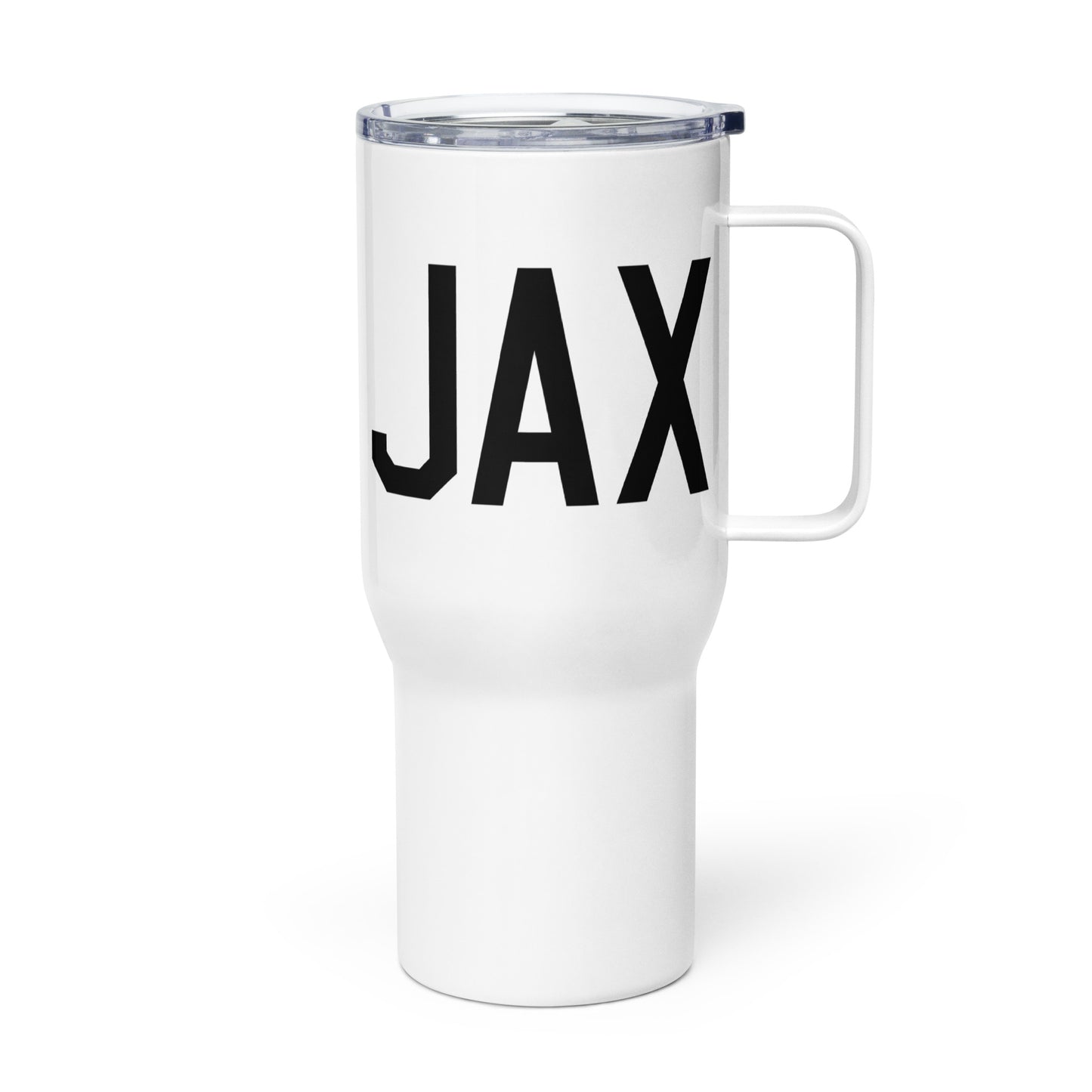 Aviation Gift Travel Mug • JAX Jacksonville • YHM Designs - Image 01