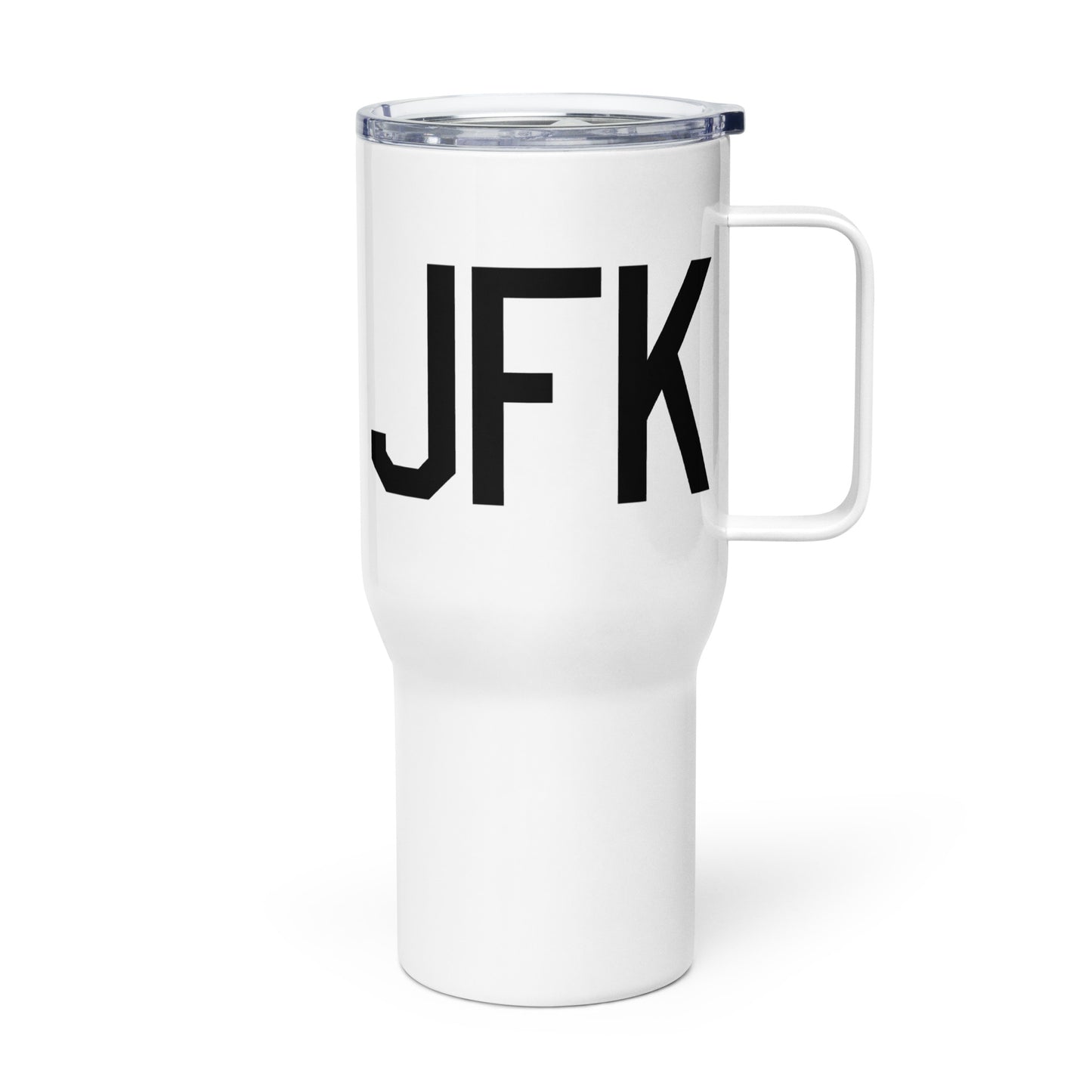 Aviation Gift Travel Mug • JFK New York City • YHM Designs - Image 01