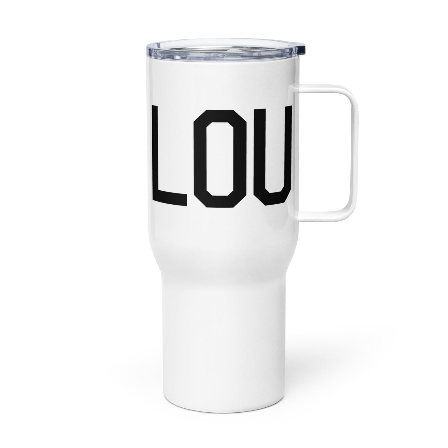 Aviation Gift Travel Mug • LOU Louisville • YHM Designs - Image 01