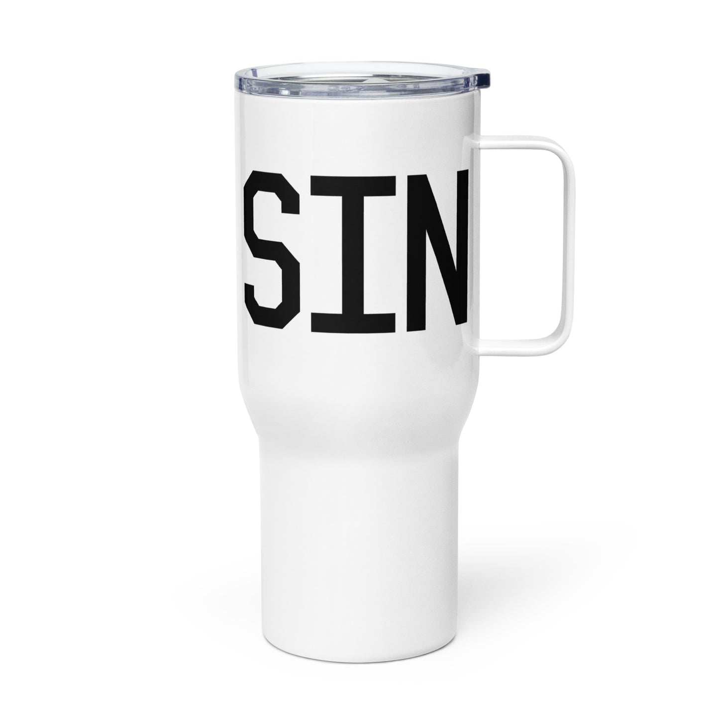 Aviation Gift Travel Mug • SIN Singapore • YHM Designs - Image 01