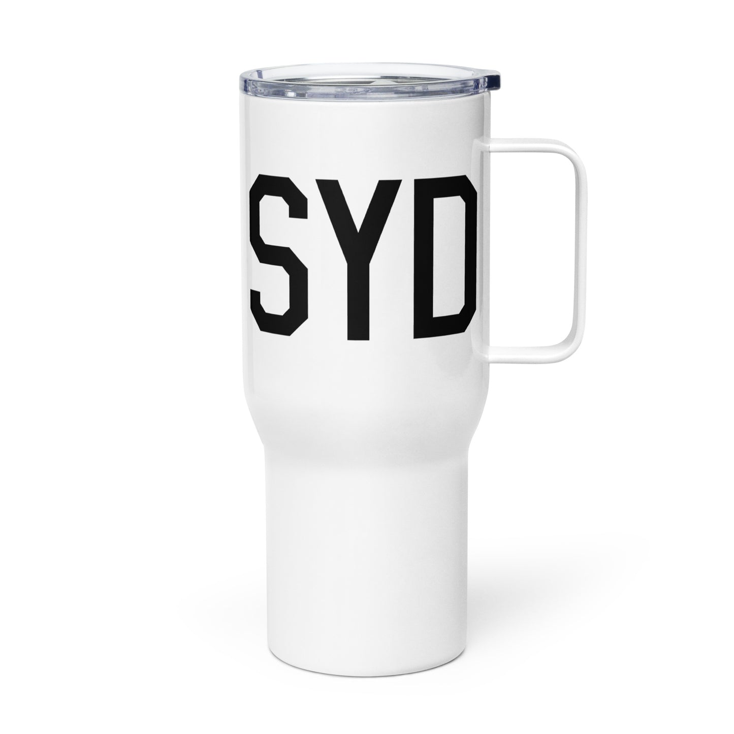 Aviation Gift Travel Mug • SYD Sydney • YHM Designs - Image 01