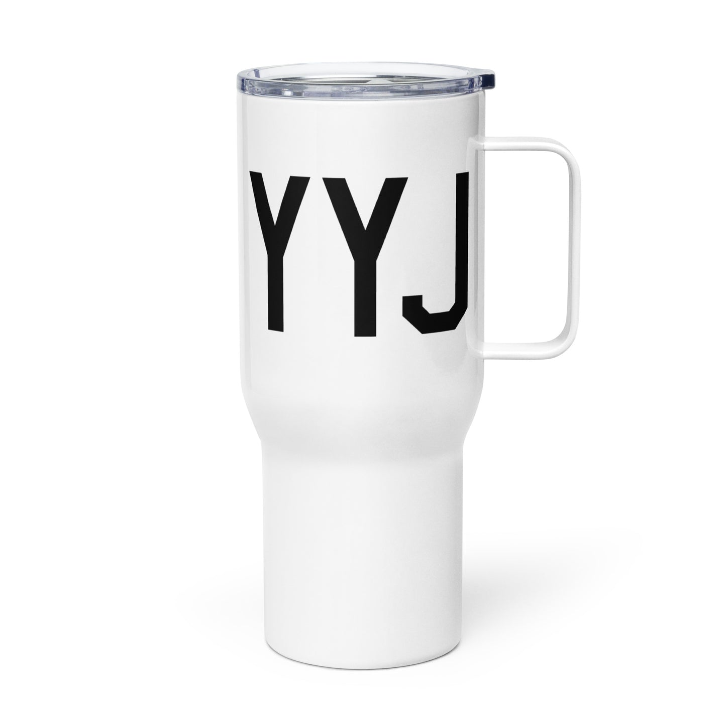 Aviation Gift Travel Mug • YYJ Victoria • YHM Designs - Image 01