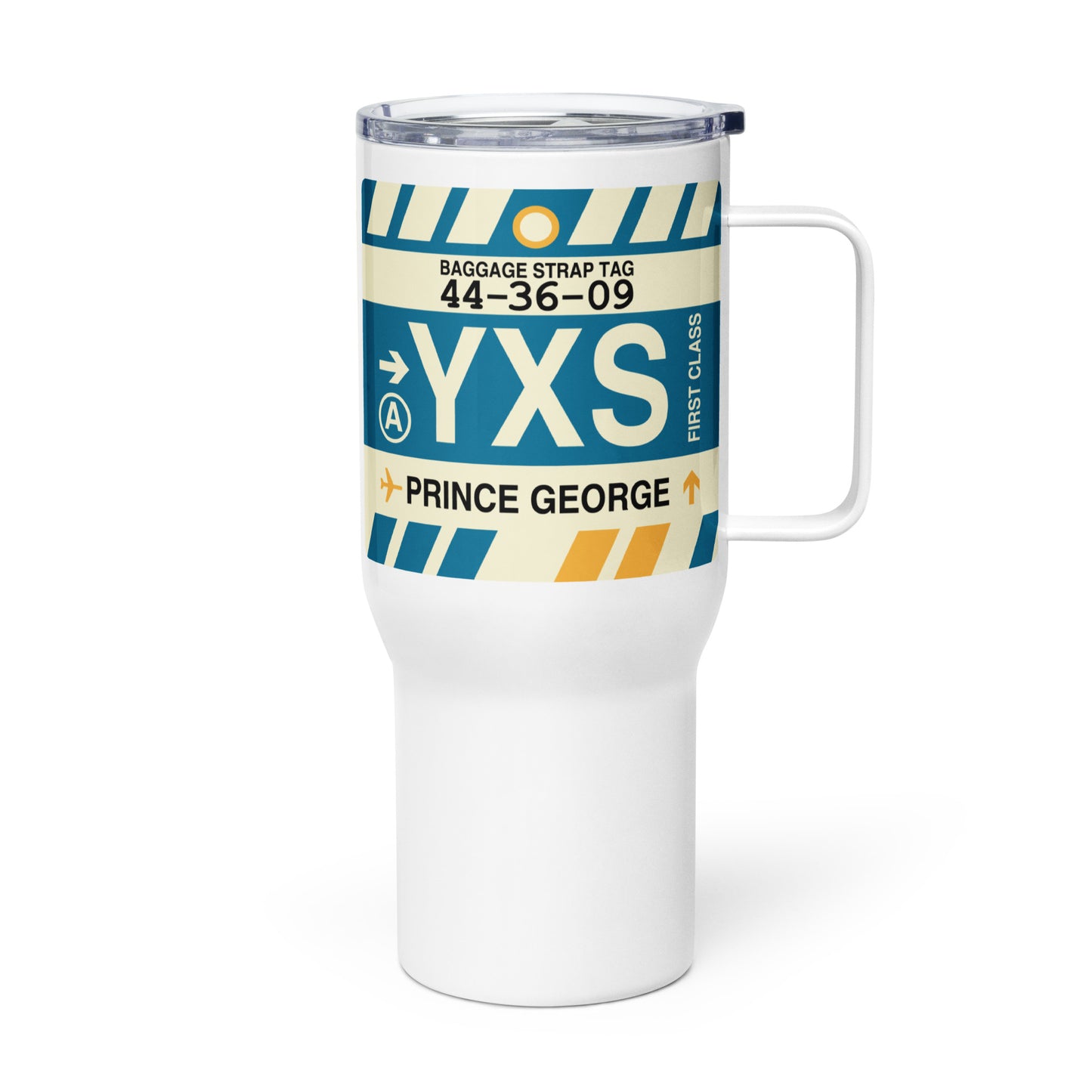 Souvenir Travel Mug • YXS Prince George • YHM Designs - Image 01