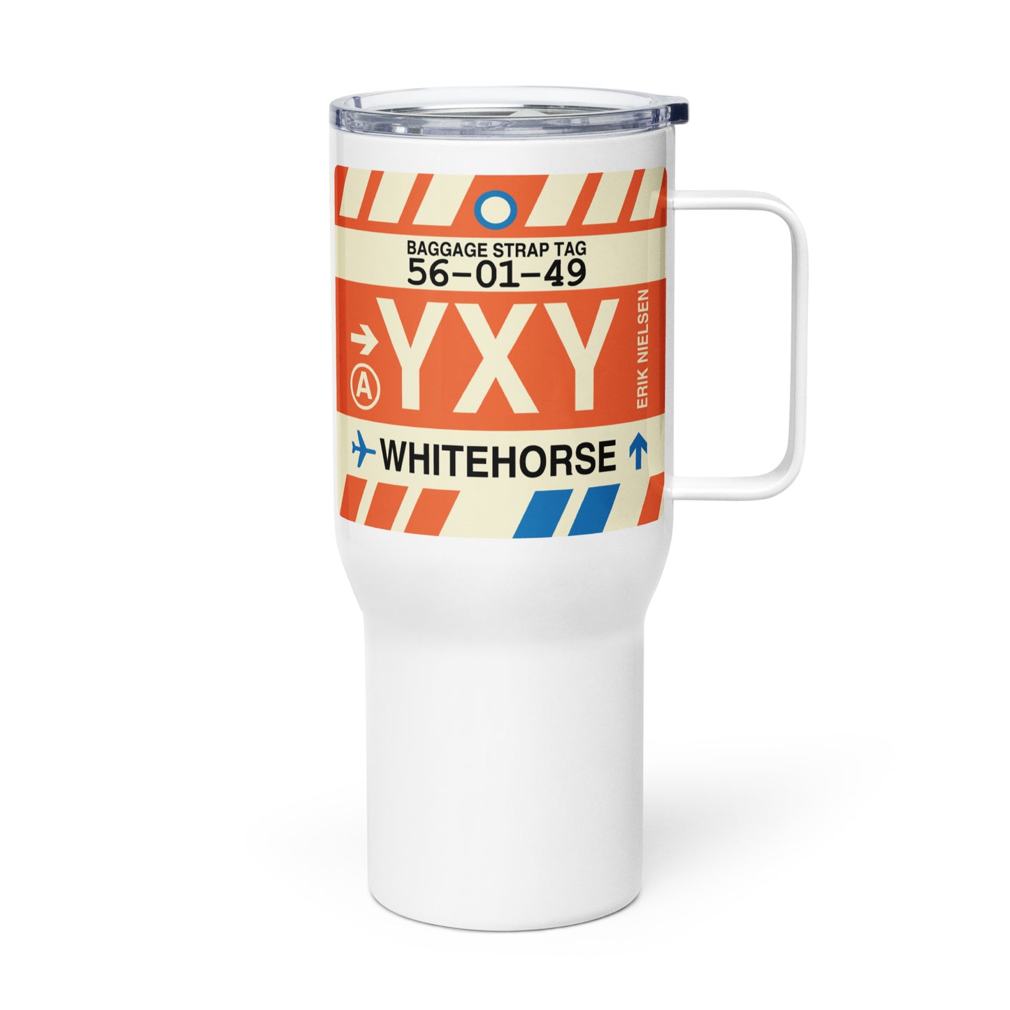 Souvenir Travel Mug • YXY Whitehorse • YHM Designs - Image 01