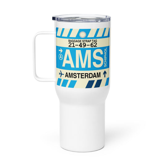 Souvenir Travel Mug • AMS Amsterdam • YHM Designs - Image 02