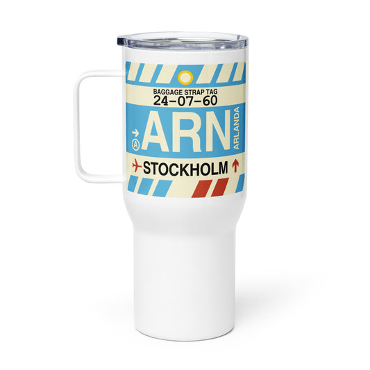 Souvenir Travel Mug • ARN Stockholm • YHM Designs - Image 02