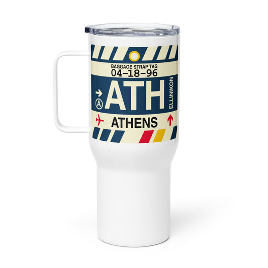 Souvenir Travel Mug • ATH Athens • YHM Designs - Image 02
