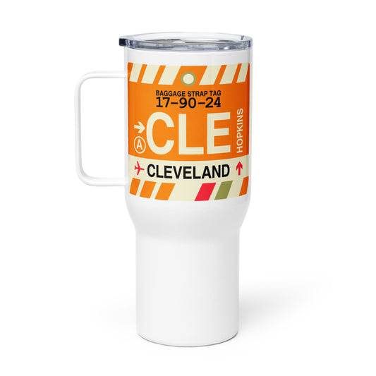 Souvenir Travel Mug • CLE Cleveland • YHM Designs - Image 02