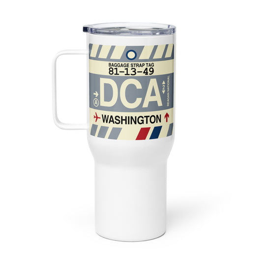 Souvenir Travel Mug • DCA Washington • YHM Designs - Image 02