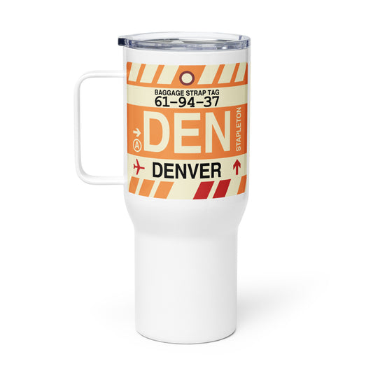 Souvenir Travel Mug • DEN Denver • YHM Designs - Image 02