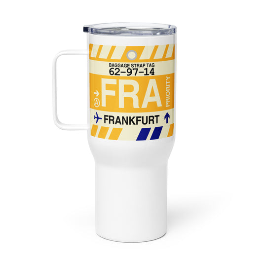 Souvenir Travel Mug • FRA Frankfurt • YHM Designs - Image 02