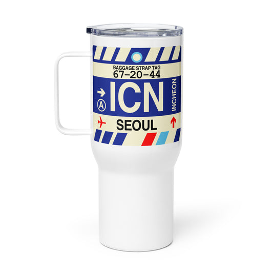 Souvenir Travel Mug • ICN Seoul • YHM Designs - Image 02