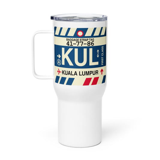 Souvenir Travel Mug • KUL Kuala Lumpur • YHM Designs - Image 02