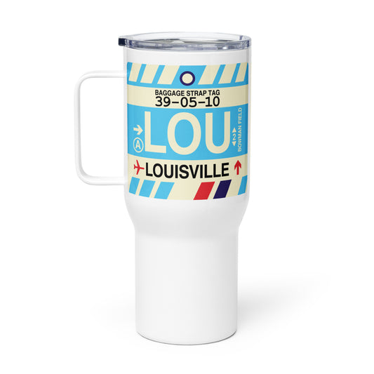 Souvenir Travel Mug • LOU Louisville • YHM Designs - Image 02