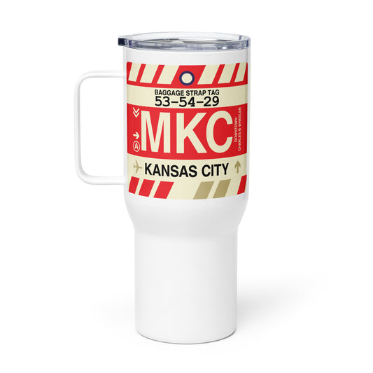 Souvenir Travel Mug • MKC Kansas City • YHM Designs - Image 02