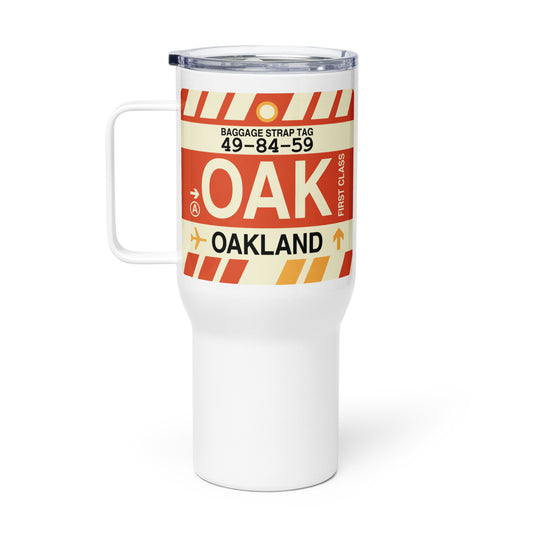 Souvenir Travel Mug • OAK Oakland • YHM Designs - Image 02