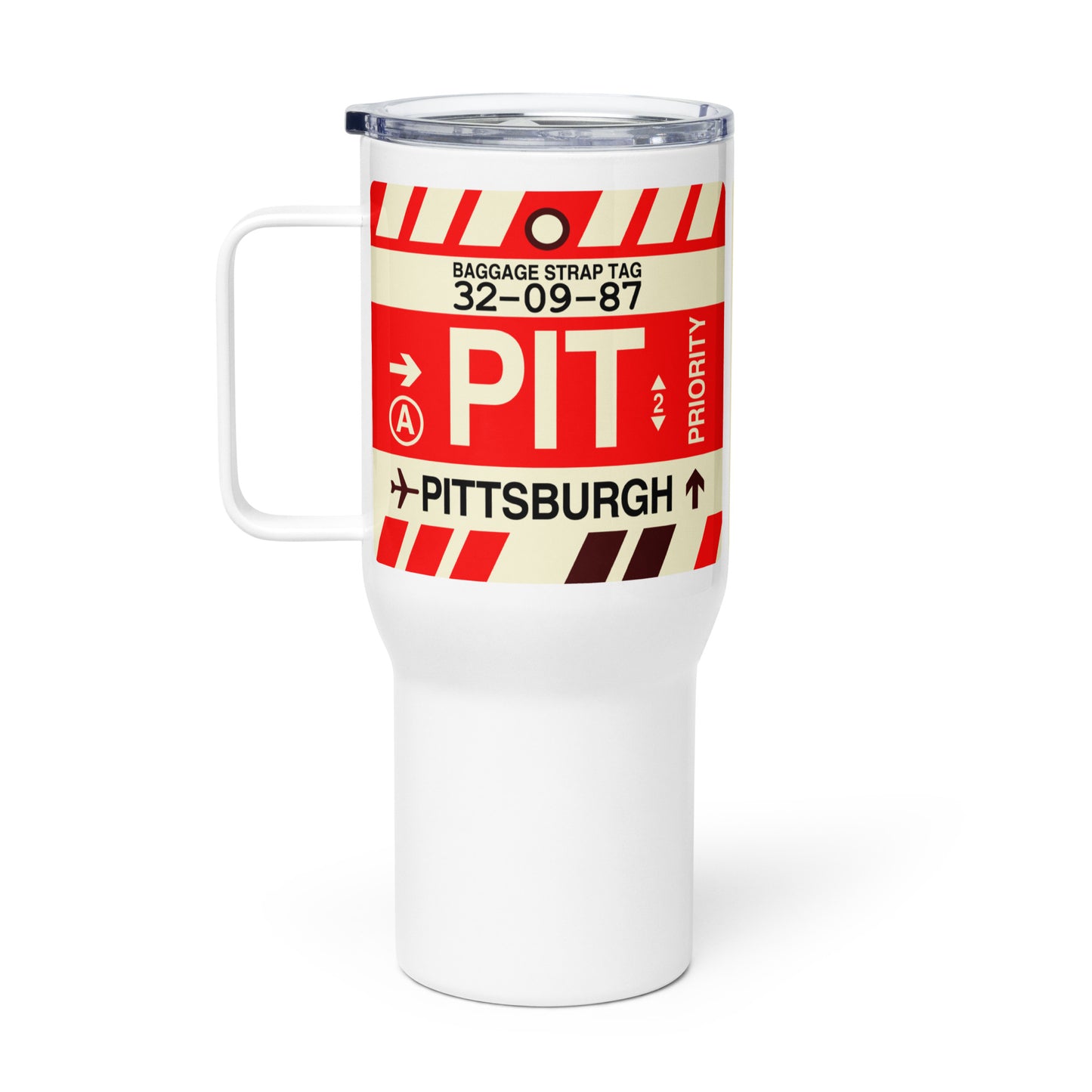 Souvenir Travel Mug • PIT Pittsburgh • YHM Designs - Image 02