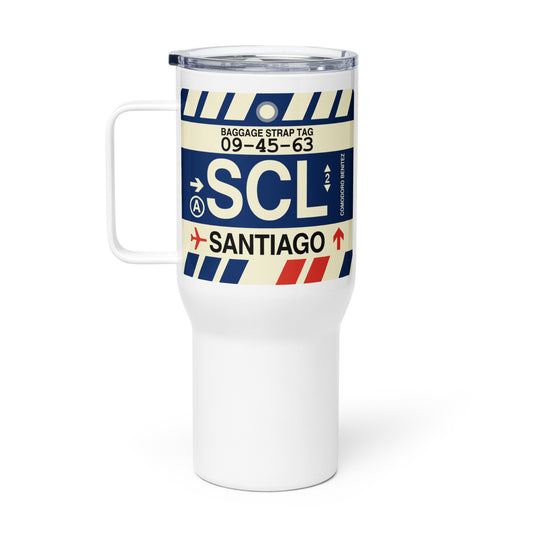 Souvenir Travel Mug • SCL Santiago • YHM Designs - Image 02