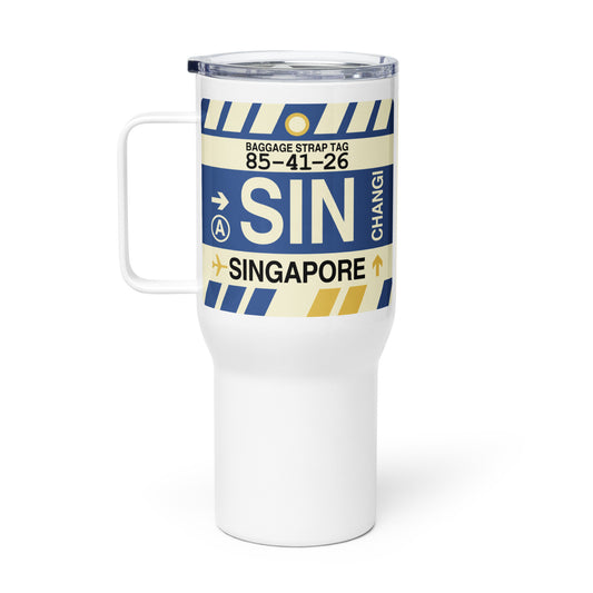 Souvenir Travel Mug • SIN Singapore • YHM Designs - Image 02