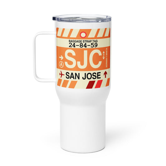 Souvenir Travel Mug • SJC San Jose • YHM Designs - Image 02