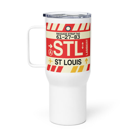 Souvenir Travel Mug • STL St. Louis • YHM Designs - Image 02