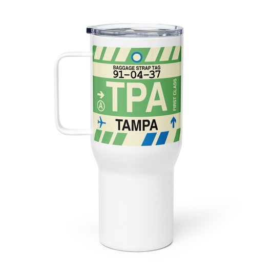 Souvenir Travel Mug • TPA Tampa • YHM Designs - Image 02