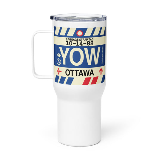 Souvenir Travel Mug • YOW Ottawa • YHM Designs - Image 02