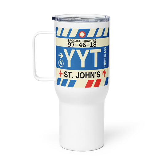 Souvenir Travel Mug • YYT St. John's • YHM Designs - Image 02