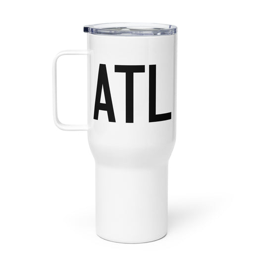 Aviation Gift Travel Mug • ATL Atlanta • YHM Designs - Image 02