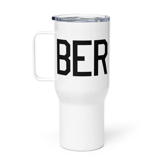 Aviation Gift Travel Mug • BER Berlin • YHM Designs - Image 02
