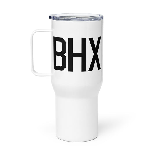Aviation Gift Travel Mug • BHX Birmingham • YHM Designs - Image 02