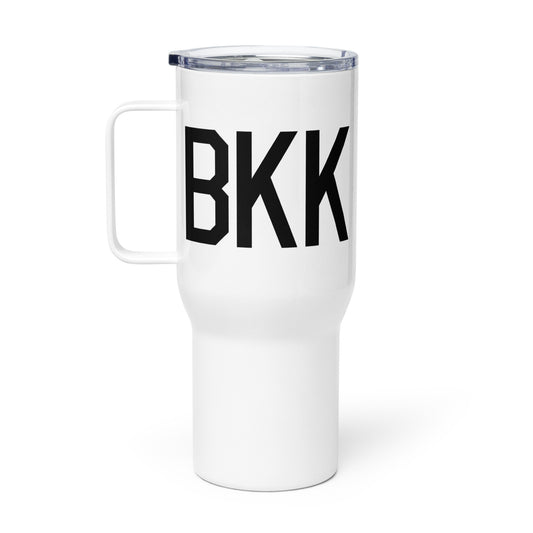 Aviation Gift Travel Mug • BKK Bangkok • YHM Designs - Image 02