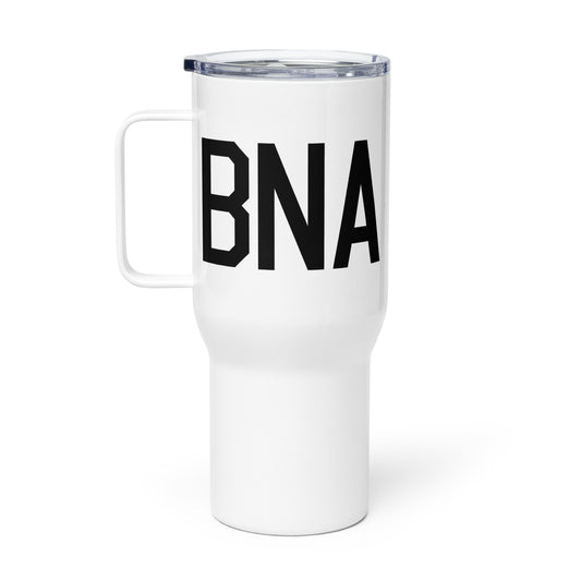 Aviation Gift Travel Mug • BNA Nashville • YHM Designs - Image 02