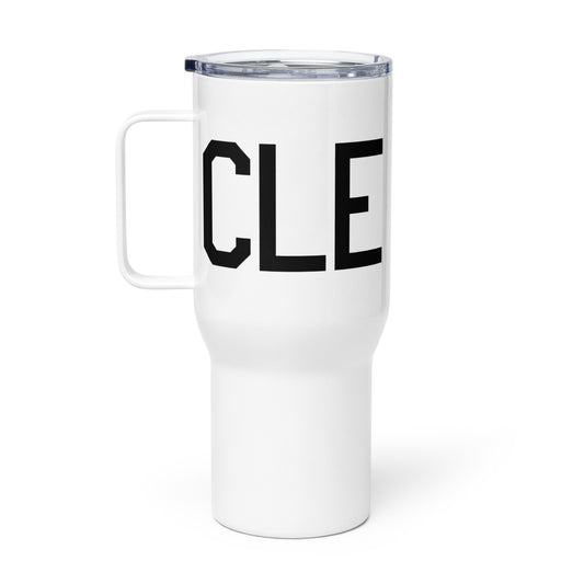 Aviation Gift Travel Mug • CLE Cleveland • YHM Designs - Image 02