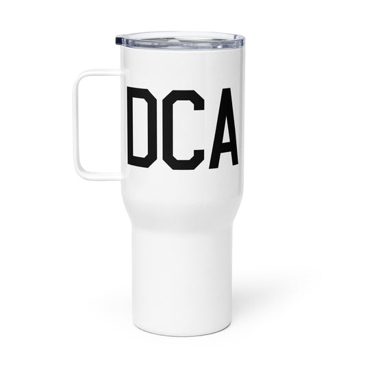 Aviation Gift Travel Mug • DCA Washington • YHM Designs - Image 02