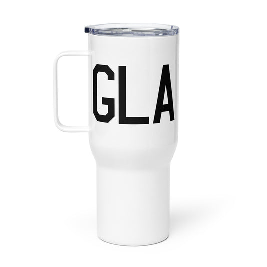 Aviation Gift Travel Mug • GLA Glasgow • YHM Designs - Image 02