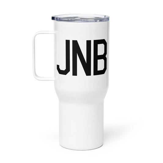 Aviation Gift Travel Mug • JNB Johannesburg • YHM Designs - Image 02