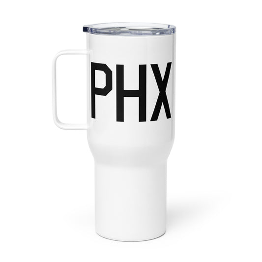 Aviation Gift Travel Mug • PHX Phoenix • YHM Designs - Image 02