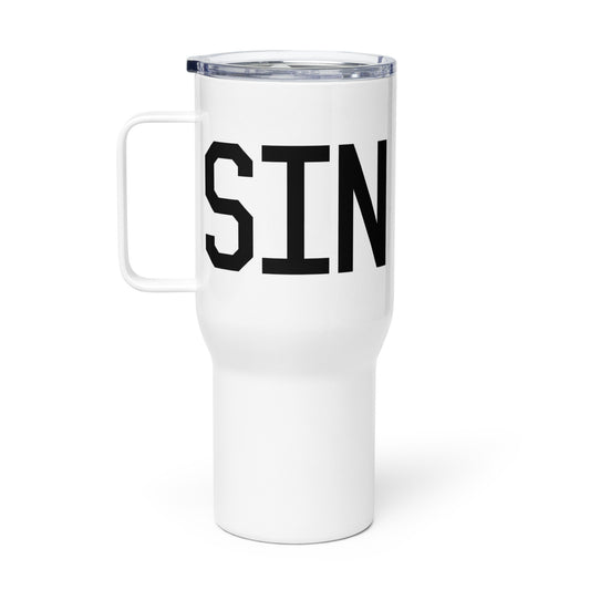 Aviation Gift Travel Mug • SIN Singapore • YHM Designs - Image 02