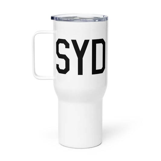 Aviation Gift Travel Mug • SYD Sydney • YHM Designs - Image 02