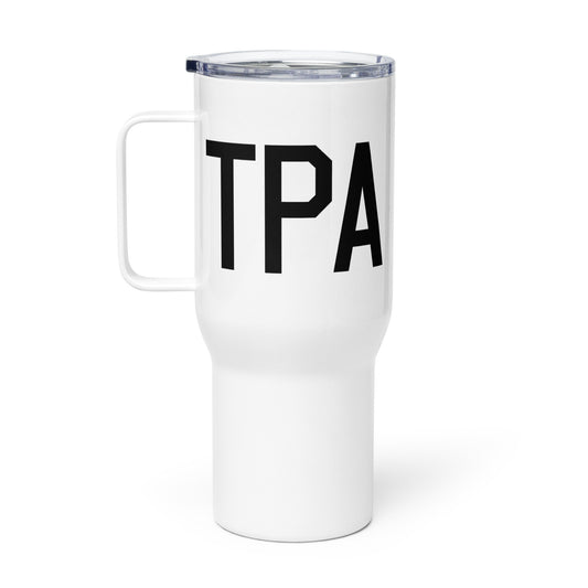 Aviation Gift Travel Mug • TPA Tampa • YHM Designs - Image 02