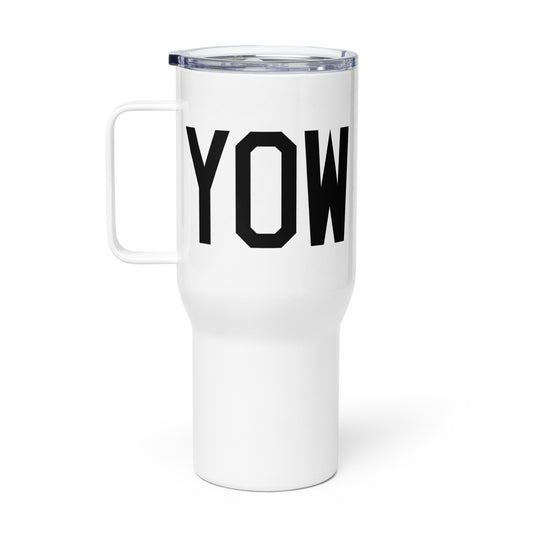 Aviation Gift Travel Mug • YOW Ottawa • YHM Designs - Image 02