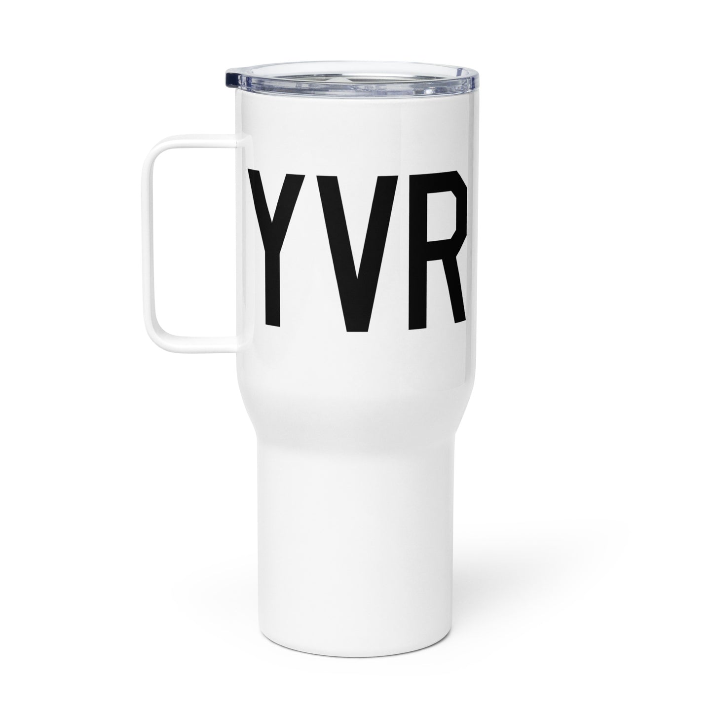 Aviation Gift Travel Mug • YVR Vancouver • YHM Designs - Image 02