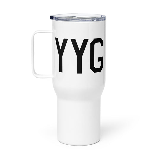 Aviation Gift Travel Mug • YYG Charlottetown • YHM Designs - Image 02